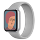 Силіконовий монобраслет для Apple Watch 38/40/41 mm 135 mm Сірий 212-00345 фото 1