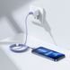 Кабель Baseus Crystal Shine Series Fast Charging Type-C to Lightning 20W (1.2m) Pink CAJY001304 фото 4