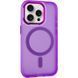 Чехол TPU+PC Lily with MagSafe для Apple iPhone 12 Pro Max (6.7") Purple 214-03637 фото 1