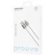 Кабель Proove Dense Metal USB to Type-C 3A (2m) White CCDM20001222 фото 2