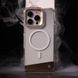 Чехол Kajsa Aluminium Shield with Magnetic Ring iPhone 16 Black smoke 656-08128 фото 4