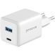Сетевое зарядное устройство Proove Pocket GaN Plus 25W (Type-C + USB) white 656-02618 фото 4