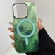 Чохол TPU Shiny Mountain (MagFit) для Apple iPhone 12 Pro Max (6.7") Green 555-02927 фото 2
