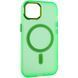Чохол TPU+PC Lily with MagSafe для Apple iPhone 15 (6.1") Neon Green 214-03587 фото 2