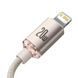 Кабель Baseus Crystal Shine Series Fast Charging Data Cable Type-C to iP 20W 1.2m Pink CAJY001304 фото 6
