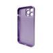 Чохол для смартфона AG Glass Matt Frame Color для iPhone 13 Pro Max Light Purple 666-00597 фото 2