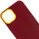 Чохол TPU+PC Bichromatic для Apple iPhone 12 Pro / 12 (6.1") Brown burgundy / Yellow 555-03959 фото 2