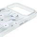TPU+PC чохол Clear Garden with MagSafe для Apple iPhone 17 Pro (6.3") Cherry Petal 777-08199 фото 4