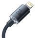 Кабель Baseus Crystal Shine Series Fast Charging Type-C to Lightning 20W (1.2m) Pink CAJY001304 фото 9