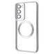Чохол WAVE Metal Color Case with Magnetic Ring для Samsung Galaxy S23 Plus Silver 656-07968 фото 1