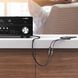 Аудіокабель UGREEN AV109 3.5mm Male to 2RCA Female Cable 25cm (Gray)(UGR-10547) UGR-10547 фото 6