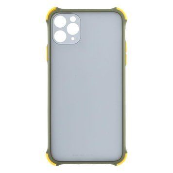 Силиконовый чехол TOTU Armor Dark with Frame для iPhone 11 Pro Max Оливковый 208-00958 фото