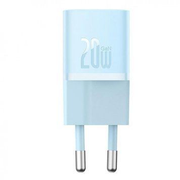 МЗП Baseus GaN5 Mini Fast Charger 20W (Type-C) Blue CCGN050103 фото