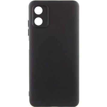 Чохол TPU GETMAN Liquid Silk Full Camera для Motorola Moto G04 / E14 Чорний / Black ILSO-00000074055-15 фото