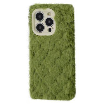 Чехол Fluffy Love Case для iPhone 13 Pro Max Green 208-03731 фото