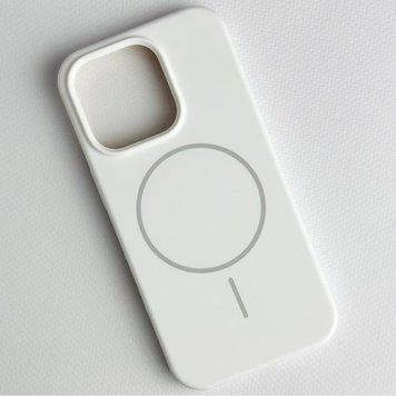 Силиконовый чехол с MagSafe для iPhone 13 White 214-02758 фото