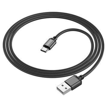 Кабель BOROFONE BX87 Sharp charging data cable for Type-C 1 м Black 6974443389043 фото