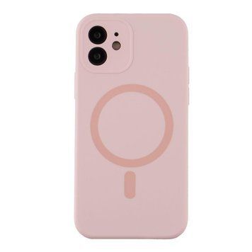 Чехол Glow Silicone Case Full Camera with Magsafe для iPhone 12 Pink 214-03992 фото