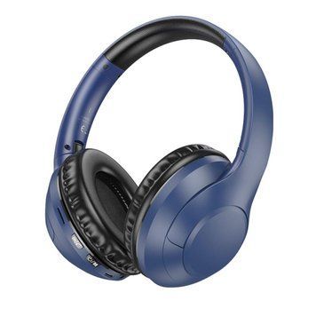 Беспроводные наушники BOROFONE BO23 Glamour BT headset Blue 656-01587 фото