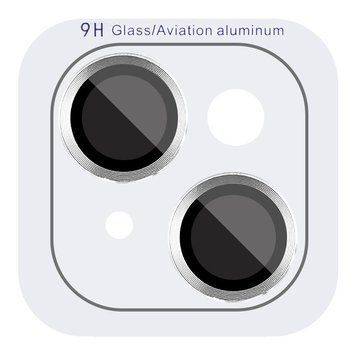 Защитное стекло Metal Classic на камеру для Apple iPhone 15 (6.1") / 15 Plus (6.7") Silver 204-00433 фото