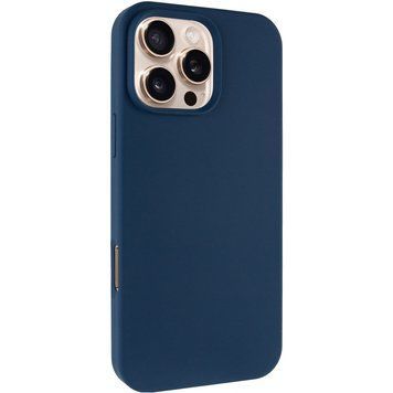 Силіконовий чохол Silk Full Protective для Apple iPhone 16 Pro (6.3") Blue Jay 777-10123 фото