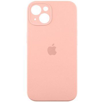 Силіконовий чохол з закритою камерою для iPhone 14 Grapefruit 666-00803 фото