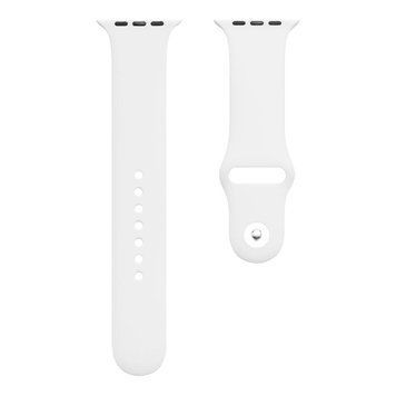 Ремінець для Apple Watch Band Silicone One-Piece Size-L 42/44/45/49 mm White 212-01956 фото