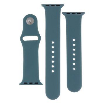 Ремінець для Apple Watch Band Silicone Two-Piece 38/40/41 mm Pine Green 212-02108 фото