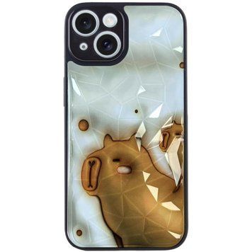 Чехол TPU+PC Prisma Fluffie для Apple iPhone 13 (6.1") Capybara 208-05512 фото