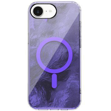 Чохол TPU Shiny Mountain (MagFit) для Apple iPhone 16e\17e (6.1") Purple 555-02860 фото
