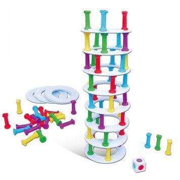 Настольная интерактивная игра Ummi 707-59 Collapsing Tower Game 656-03387 фото