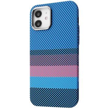 Чехол Proove Gleam Case with Magnetic Ring iPhone 12/12 Pro Blue Borders 656-04689 фото