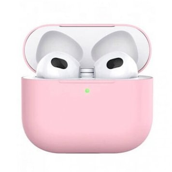 Силиконовый чехол для наушников AirPods 3 Light Pink 203-00027 фото