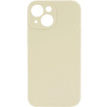 Чохол Silicone Case Full Size with Frame для iPhone 15 Plus Antique White 208-05048 фото