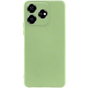 Чехол TPU GETMAN Liquid Silk Full Camera для ZTE Nubia V60 Зеленый / Pistachio ILSO-00000077933-4 фото