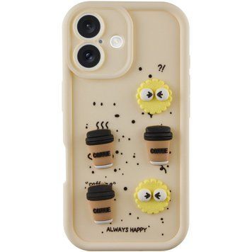 Чохол Toys Case для Apple iPhone 16 Sand/Always Happy 777-02425 фото