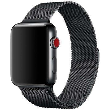 Ремінець Milanese Loop Design для Apple Watch 38/40/41/42mm(ser.10) Черный 212-01166 фото
