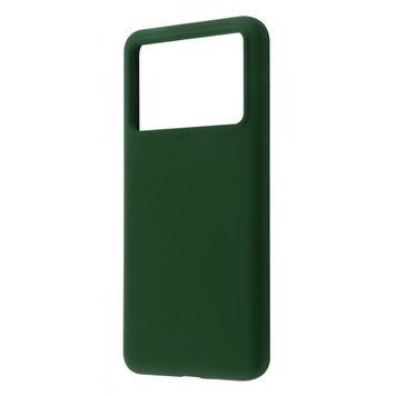 Чехол WAVE Full Silicone Cover для Xiaomi Poco X6 Pro 5G Cyprus green 656-07393 фото