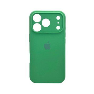 Силиконовый чехол с закрытой камерой для iPhone 17 Pro Spearmint 666-04260 фото