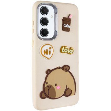 Чехол TPU Leather Toys для Xiaomi Redmi Note 13 Pro 4G / Poco M6 Pro 4G Capybara / Sand 555-00868 фото