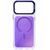 Чехол TPU+PC Jewel Sparkle with MagSafe для Apple iPhone 16 Pro Max (6.9") Lavender Glitter 214-04567 фото