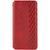 Шкіряний чохол-книжка GETMAN Cubic (PU) для Xiaomi Redmi 15 (EU) Червоний 656-08795 фото