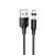 Кабель BOROFONE BX41 USB to Type-C 2.4A, 1m, PVC, PVC connectors, magnetic, Black 6931474738462 фото