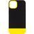 Чохол TPU+PC Bichromatic для Apple iPhone 12 Pro Max (6.7") Black / Yellow 555-03942 фото
