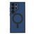 Чохол TPU+PC Magnetic Matte Camera Lens with Magsafe для Samsung Galaxy S24 Ultra 5G (S928) Dark Blue 757-00306 фото