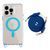 Чохол TPU+PC LanyardCase with MagSafe для iPhone 14 Pro Sky Blue 214-03148 фото