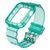 Ремінець для Apple Watch Band Color Transparent + Protect Case 44mm Green 212-01109 фото