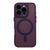 Чохол TPU+PC Magnetic Matte Camera Lens with Magsafe для iPhone 16 Pro Max Dark Purple 757-00356 фото