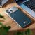 Накладка Leather Aromatherapy Metal Magnetic для iPhone 13 Pro Max Blue 207-00419 фото