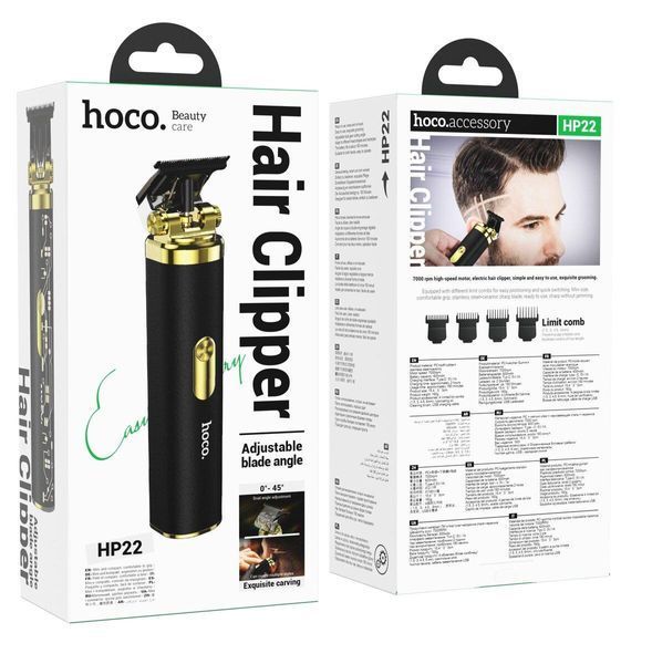 Машинка для стрижки HOCO HP22 Retro graving electric hair clipper 656-02477 фото